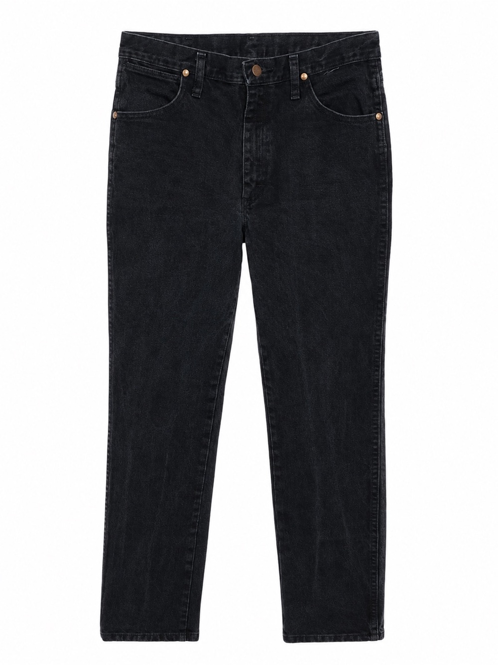 Wrangler Men's Black Slim Straight Jeans
